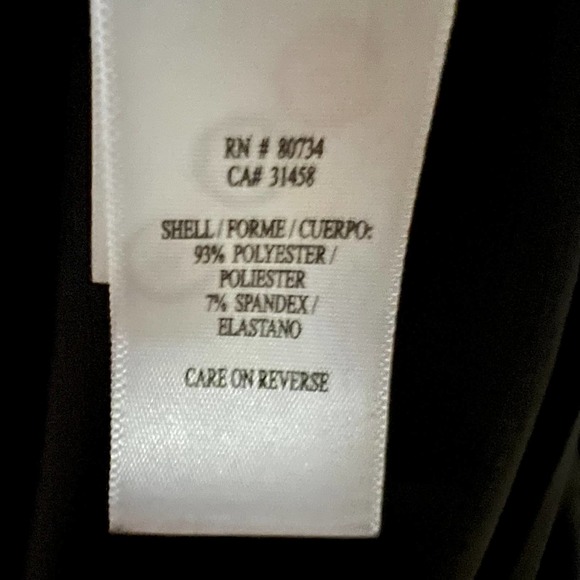 BCBGeneration Black Ruched Dress Size Medium - Picture 16 of 16